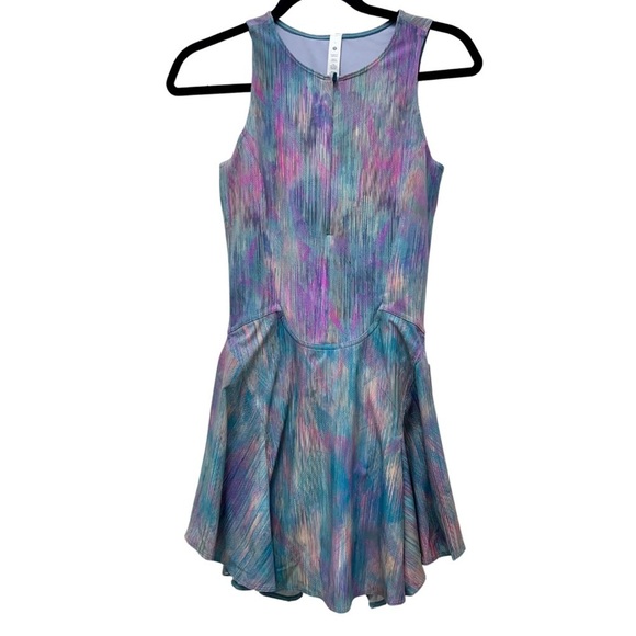 Lululemon [NWT - Size 6] Everlux Tennis Dress 6" with shorties in Pixel Multi - Picture 9 of 9